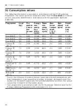 Preview for 56 page of Bosch WAN28162BY User Manual And Installation Instructions