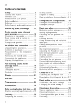 Preview for 2 page of Bosch WAN28262BY User Manual And Assembly Instructions