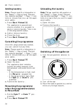 Preview for 36 page of Bosch WAN28262BY User Manual And Assembly Instructions