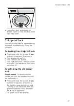 Preview for 37 page of Bosch WAN28262BY User Manual And Assembly Instructions