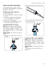 Предварительный просмотр 45 страницы Bosch WAN28280ES User Manual And Installation Instructions