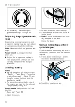 Предварительный просмотр 34 страницы Bosch WAN28281GB User Manual And Assembly Instructions