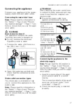 Предварительный просмотр 17 страницы Bosch WAN282H2 User Manual And Installation Instructions