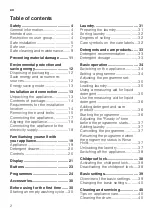 Preview for 2 page of Bosch WAN282K8GR User Manual And Installation Instructions