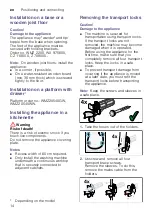 Предварительный просмотр 14 страницы Bosch WAP20260TC Instruction Manual And Installation Instructions