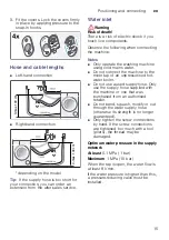 Предварительный просмотр 15 страницы Bosch WAP20260TC Instruction Manual And Installation Instructions