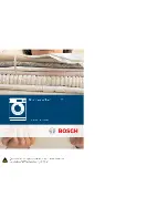 Preview for 10 page of Bosch WAS24460UC - 24" Front-Load Washer Operating Instructions Manual