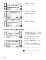 Preview for 8 page of Bosch Washing Machine Instruction Manual And Installation Instructions