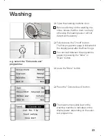 Предварительный просмотр 23 страницы Bosch Washing Machine Instruction Manual And Installation Instructions