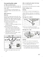 Предварительный просмотр 57 страницы Bosch Washing Machine Instruction Manual And Installation Instructions