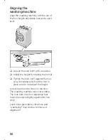 Предварительный просмотр 58 страницы Bosch Washing Machine Instruction Manual And Installation Instructions