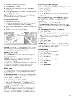 Preview for 21 page of Bosch wat28400uc Use And Care Manual