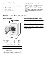 Предварительный просмотр 8 страницы Bosch WAT28402UC Use And Care Manual / Installation Instructions