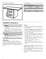 Предварительный просмотр 10 страницы Bosch WAT28402UC Use And Care Manual / Installation Instructions