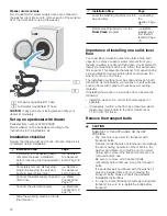 Предварительный просмотр 12 страницы Bosch WAT28402UC Use And Care Manual / Installation Instructions