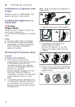 Предварительный просмотр 14 страницы Bosch WAT28620AU Instruction Manual And Installation Instructions