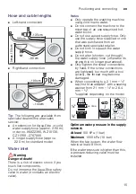 Предварительный просмотр 15 страницы Bosch WAT28620AU Instruction Manual And Installation Instructions