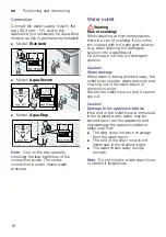 Предварительный просмотр 16 страницы Bosch WAT28620AU Instruction Manual And Installation Instructions