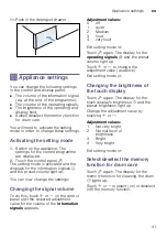 Предварительный просмотр 41 страницы Bosch WAT28620AU Instruction Manual And Installation Instructions