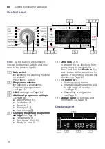 Preview for 10 page of Bosch WAT28660ME Instruction Manual And Installation Instructions