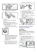 Preview for 31 page of Bosch WAT28660ME Instruction Manual And Installation Instructions