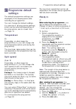 Preview for 19 page of Bosch WAT28680GC Instruction Manual And Installation Instructions