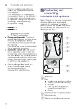 Предварительный просмотр 12 страницы Bosch WAT28780GC Instruction Manual And Installation Instructions