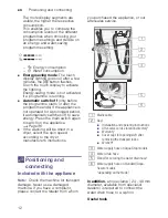 Preview for 12 page of Bosch WAT28780SA Instruction Manual And Installation Instructions