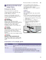 Preview for 39 page of Bosch WAT28780SA Instruction Manual And Installation Instructions