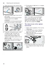 Предварительный просмотр 38 страницы Bosch WAT2878XZA Instruction Manual And Installation Instructions