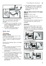 Preview for 15 page of Bosch WAT287H0 Instruction Manual And Installation Instructions