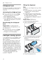 Предварительный просмотр 40 страницы Bosch WAU24S40ES User Manual And Assembly Instructions