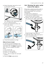 Предварительный просмотр 47 страницы Bosch WAU24T64GB User Manual And Installation Instructions