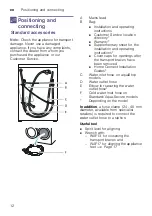 Предварительный просмотр 12 страницы Bosch WAU28440SG Instruction Manual And Installation Instructions