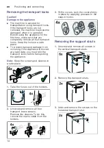 Предварительный просмотр 14 страницы Bosch WAU28440SG Instruction Manual And Installation Instructions