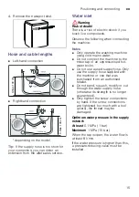 Предварительный просмотр 15 страницы Bosch WAU28440SG Instruction Manual And Installation Instructions