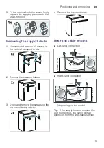 Предварительный просмотр 15 страницы Bosch WAU28460IN Instruction Manual And Installation Instructions