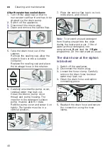 Предварительный просмотр 40 страницы Bosch WAU28460IN Instruction Manual And Installation Instructions