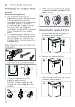 Предварительный просмотр 14 страницы Bosch WAU28460MY Instruction Manual And Installation Instructions