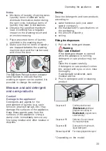 Предварительный просмотр 33 страницы Bosch WAU28460MY Instruction Manual And Installation Instructions