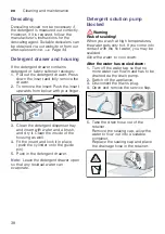 Предварительный просмотр 38 страницы Bosch WAU28460MY Instruction Manual And Installation Instructions