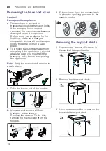 Предварительный просмотр 14 страницы Bosch WAU28460TH Instruction Manual And Installation Instructions