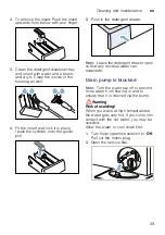 Предварительный просмотр 39 страницы Bosch WAU28490AU Instruction Manual And Installation Instructions