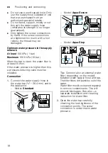 Preview for 18 page of Bosch WAU28540TC Instruction Manual And Installation Instructions