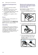 Предварительный просмотр 38 страницы Bosch WAU28540TC Instruction Manual And Installation Instructions