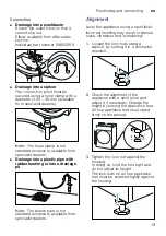 Предварительный просмотр 19 страницы Bosch WAU28640TC Instruction Manual And Installation Instructions