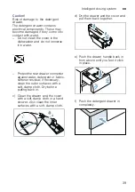 Предварительный просмотр 39 страницы Bosch WAU28640TC Instruction Manual And Installation Instructions