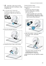 Preview for 45 page of Bosch WAU28PH5NL User Manual And Installation Instructions