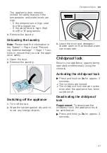 Preview for 41 page of Bosch WAU28PHXES User Manual