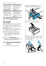 Preview for 42 page of Bosch WAU28Q9PSN User Manual And Installation Instructiions